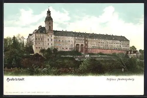 AK Rudolstadt, Schloss Heidecksburg