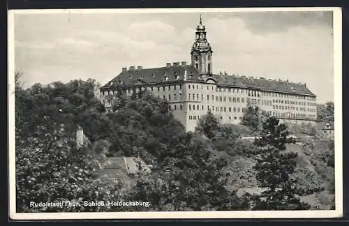 AK Rudolstadt /Thür., Schloss Heidecksburg