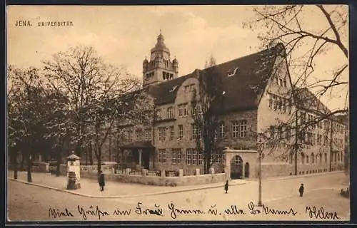 AK Jena, Blick zur Universität