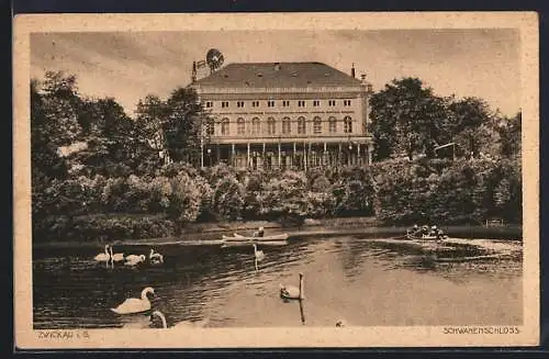 AK Zwickau i. S., Schwanenschloss