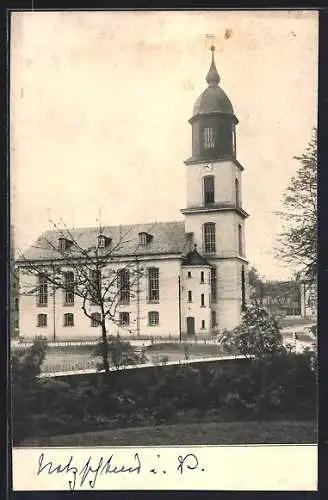 AK Netzschkau, Blick auf die Kirche