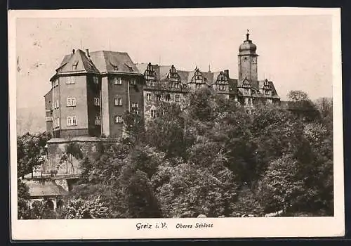 AK Greiz i. V., Oberes Schloss