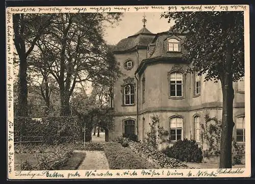 AK Dornburg a. S., Blick auf Rokokoschloss erbaut 1734-1747