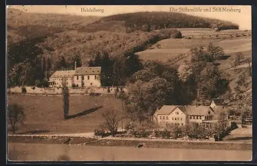 AK Heidelberg, Stiftsmühle & Stift Neuburg