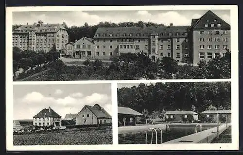 AK Gunzenhausen, Ansichten der Hensoltshöhe