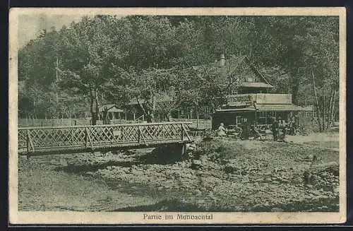 AK Monbachtal, Erfrischungsstelle mit Brücke