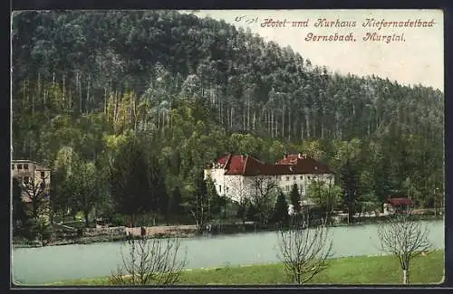 AK Gernsbach /Murgtal, Hotel und Kurhaus Kiefernadelbad