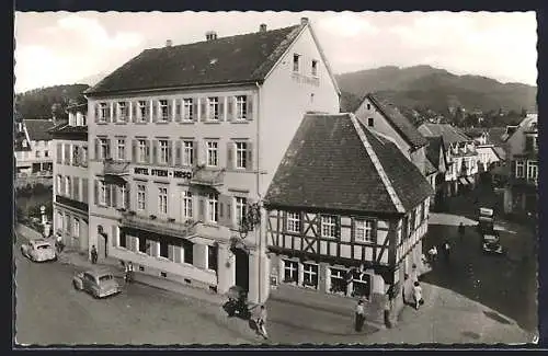 AK Gernsbach im Murgtal, Hotel Stern und Hirsch