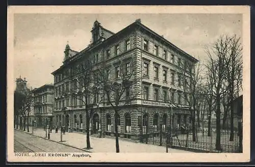 AK Augsburg, Hotel zu den drei Kronen