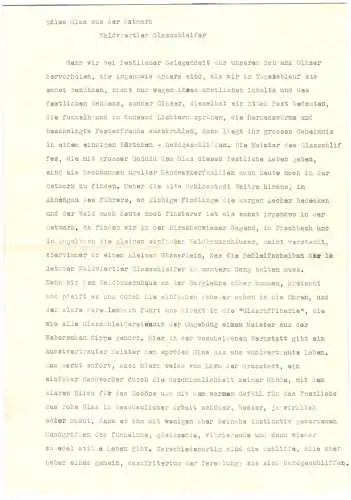 19 Fotografien Wilhelm Sturm, Ansicht Gablonz / Böhmen, Haida Glasmanufaktur, Handwerker produzieren Kristallglas u.a.