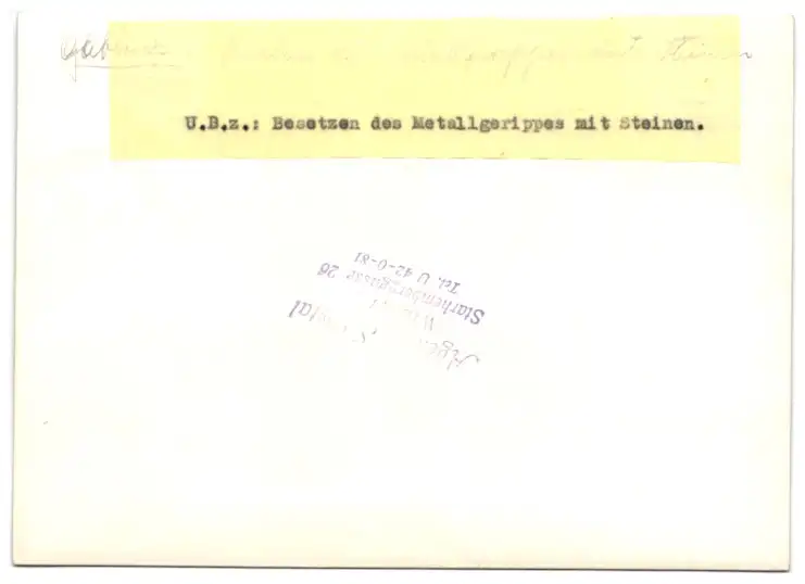 19 Fotografien Wilhelm Sturm, Ansicht Gablonz / Böhmen, Haida Glasmanufaktur, Handwerker produzieren Kristallglas u.a. 26