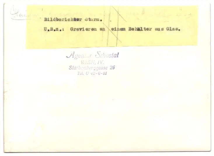 19 Fotografien Wilhelm Sturm, Ansicht Gablonz / Böhmen, Haida Glasmanufaktur, Handwerker produzieren Kristallglas u.a. 28