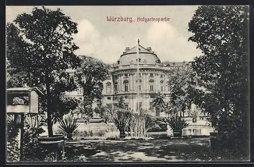 AK Würzburg, Hofgartenpartie