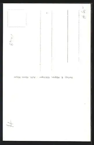 AK Sulzfeld / Main, Rathaus mit Denkmal