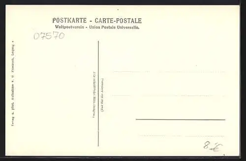 AK Weida / Thür., Blick auf das Schloss, Fabrikschornsteine