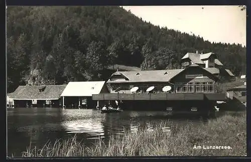 AK Lunz am See, Gasthaus am Lunzersee