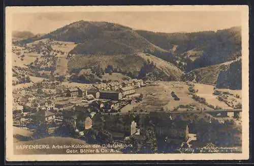 AK Kapfenberg, Arbeiterkolonien der Gussstahlfabrik Gebr. Böhler & Co.