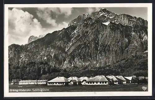 AK Grödig-Niederahn, Lehrlingsheim vor den Bergen