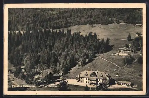 AK Stadl an der Mur, Hotel Kaltwasser, Ansicht aus der Vogelschau