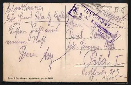 AK Kapfenberg /Steiermark, Teilansicht mit Kirche