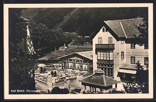 AK Bad Einöd /Steiermark, Partie mit Gasthaus