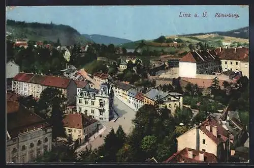 AK Linz a. D., Blick zum Römerberg