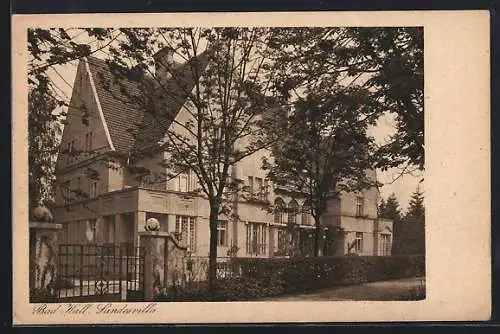 AK Bad Hall, An der Landesvilla