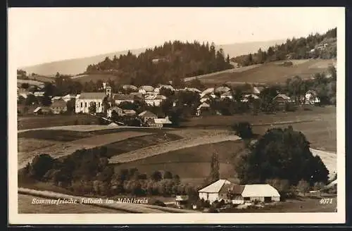 AK Julbach im Mühlkreis, Teilansicht der Ortschaft