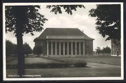 AK Oldenburg / O., Landtagsgebäude