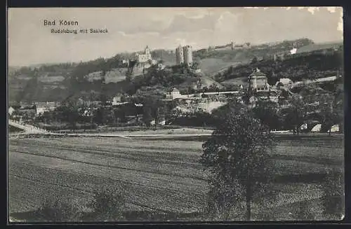 AK Bad Kösen, Rudelsburg mit Saaleck