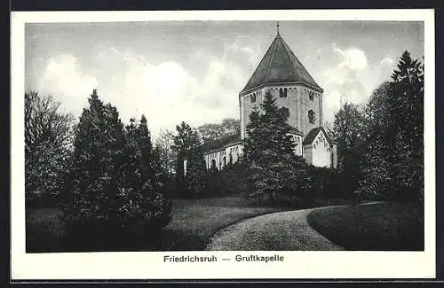 AK Friedrichsruh / Sachsenwald, Gruftkapelle