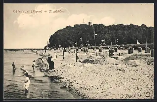 AK Thiessow /Rügen, Standleben