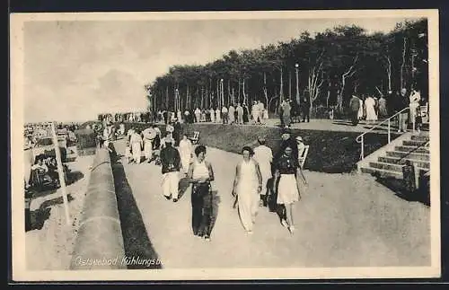 AK Kühlungsborn, Promenade am Strand