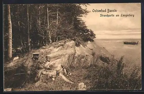 AK Bansin, Strandpartie am Langenberg