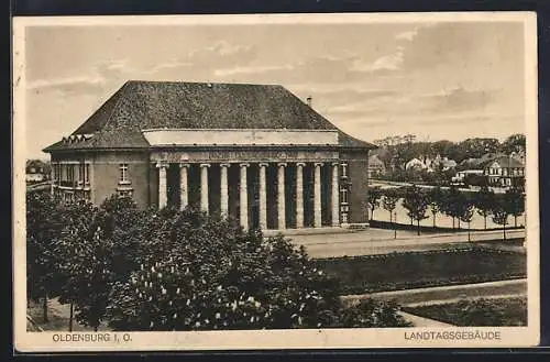 AK Oldenburg i. O., Landtagsgebäude