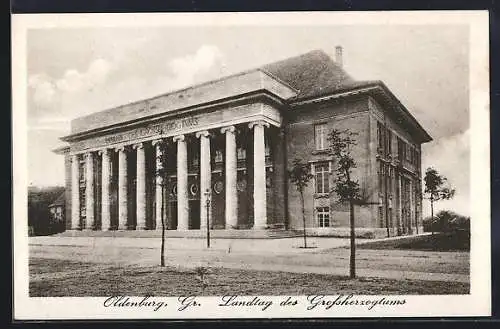 AK Oldenburg /Gr., Landtag des Grossherzogtums