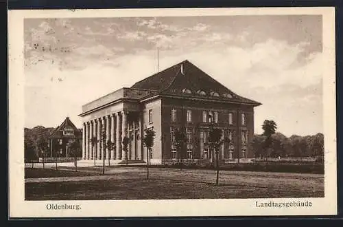 AK Oldenburg / O., Landtagsgebäude
