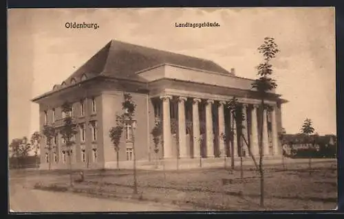 AK Oldenburg / O., Landtagsgebäude