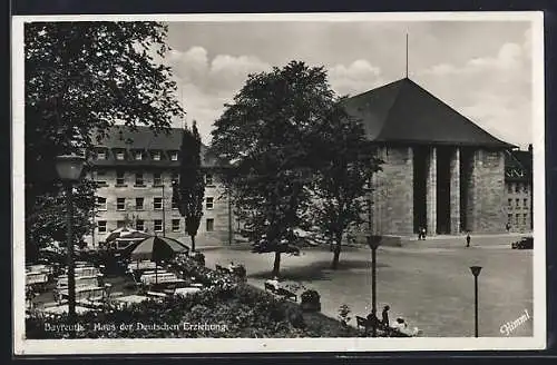 Foto-AK Bayreuth, Haus der Deutschen Erziehung