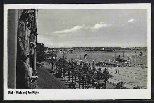 AK Kiel, Blick auf den Hafen