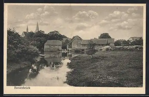 AK Bersenbrück, Teilansicht am Fluss