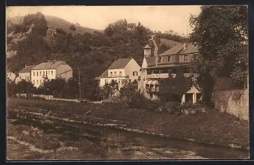 AK Echternacherbrück, Hotel Bitburger Hof, Bes. A. Wagner, Aussenansicht