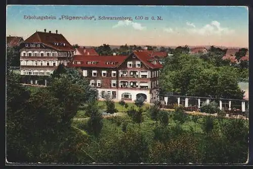 AK Schwarzenberg / Liebenzell, Hotel Erholungsheim Pilgerruhe