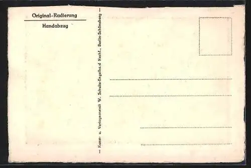 Künstler-AK Oldenburg / O., Langestrasse mit Geschäft