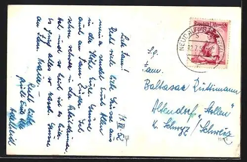 AK Neudau /Stmk., Teilansicht