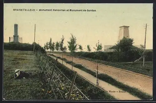 AK Braine l`Alleud, Monument Hanovrien et Monument de Gordon