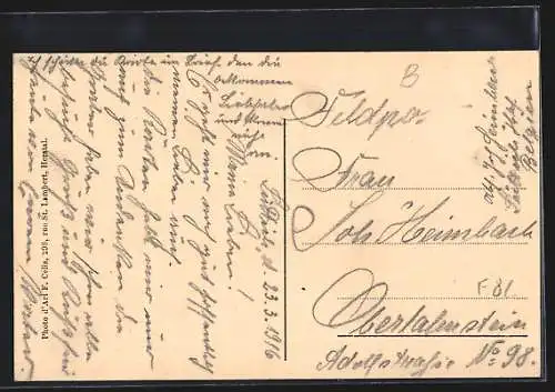 AK Rabosée-Barchon, Soldatengrab von Angehörigen des Infanterie-Regiments 25
