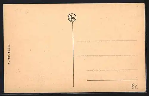 AK Bèfve-Thimister, Etablissement des Filles de la Croix, Entrée du Pensionnat