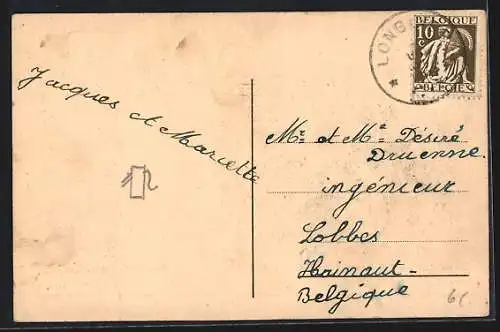 AK Longlier-Neufchâteau, Notre-Dame des Ardennes, Au Pays du Cerf et du Sanglier