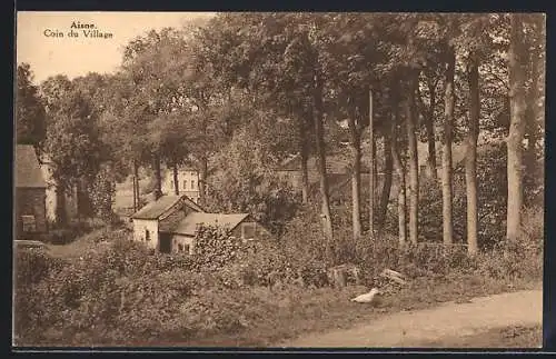 AK Aisne, Coin du Village